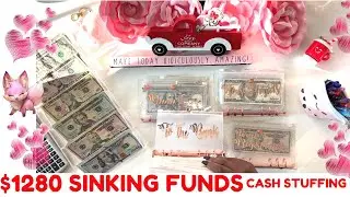 $2033 Cash Stuffing - Part 2 | SINKING FUNDS | 2nd Paycheck - January 2022