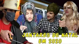 JANTARES DE NATAL EM 2020 COM A COVID-19