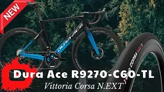 Dura Ace R9270-C60-TL - Vittoria Corsa N.EXT TLR ve Vittoria Air-Liner