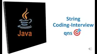 🎯Java Strings🎯- FAQ Coding Interview Questions#java#string #java8 #coding #frequentlyaskedquestions