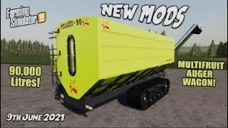FS19 | NEW MODS | (Review) Farming Simulator 19 | 9th June 2021.