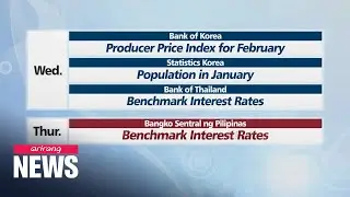 Economic Calendar This Week: Week beginning 22nd March 2021