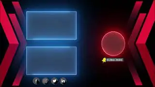 After effect : Youtube Outro | How to make YouTube End Screen in After Effect