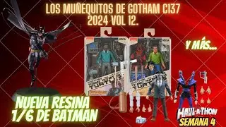 Resina de Batman 1/6 de Dan Mora,  figuras de la linea retro y semana 4 del Haulathon