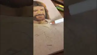 Good Shepherd!❤️ Color pencil Drawing ✍🏾 