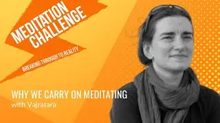 Meditation Challenge - Why we carry on meditating with Vajratara