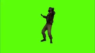 Green Screen : Pubg Player Dance Effect Video