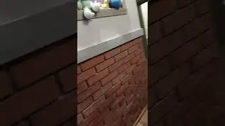 Красиво и быстро покрасили деревянную планку #ремонт