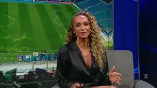Kate Abdo Smoking Hot Legs and More in a Black Mini!