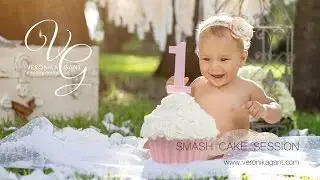 San Antonio Cake Smash - 1st Ellyn's Bday