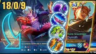DYRROTH NEW UPDATE BUILD 2023 (new meta dyrroth)