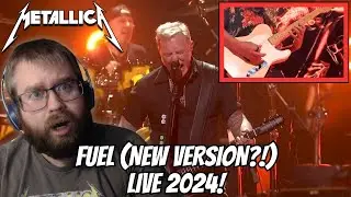 Metallica - Fuel (A NEW VERSION?! Live Los Angeles, CA - December 13, 2024) REACTION!!!
