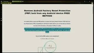 The Ultimate Guide to Samsung Galaxy A14 Remove FRP bypass google account Unlocking