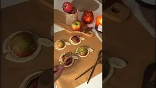Слойки с яблоком, корицей и кленовым сиропом🍎🥐 