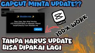 CAPCUT KALIAN SERING MUNCUL SEPERTI INI?? GAUSAH DIUPDATE  PAKAI CARA INI AJA