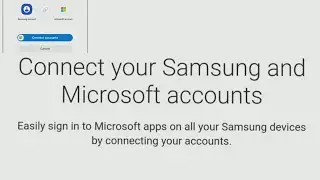 How to connect Samsung account to Microsoft account on phone | Samsung cloud to onedrive