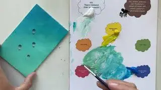 Hoe schilder ik druppels met acrylverf?