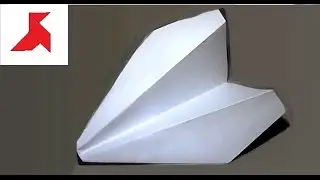 How to make an origami airplane out of A4 paper