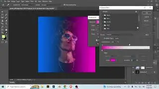 How to make neon effect photo in photoshop 2023