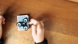 Трюк со спинером  и картами