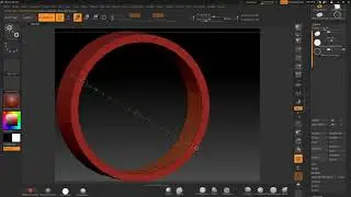 Jewellery Design in ZBrush 2019 - Help with Measuring and Transpose line