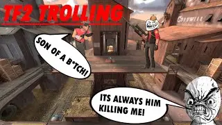 Trolling Angry Kid on x1000 Highertower | TF2 RAGE
