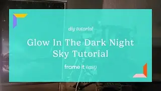 DIY Glow In The Dark Night Sky Tutorial