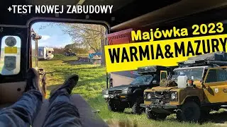 Offroadowa Majówka na dziko | Warmia i Mazury | Test zabudowy w Defenderze | Lekki offroad