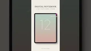 organize your thoughts on ipad with digital notebook #goodnotes5 #굿노트 #bujo #lecturenotes