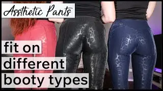Different Body types, still perfect fit?! Pairadize Leather Pants Jungle Fantasy Collection