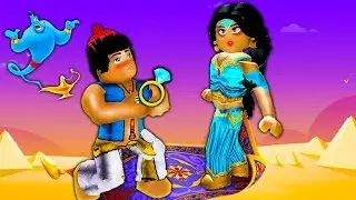 ALADDIN & JASMINE LOVE STORY ❤ Royale High School | Roblox Roleplay Story