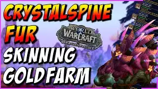 Insane GOLDMAKING with Skinning | Make Gold in WoW Dragonflight With Crystalspine Fur