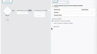 Create a New Process on the Account Object