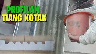 Proses Pengerjaan Tiang kotak