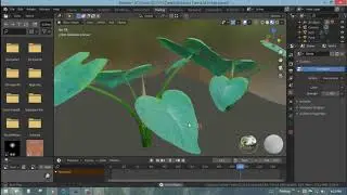 Kachu tree model animated Blender ATX