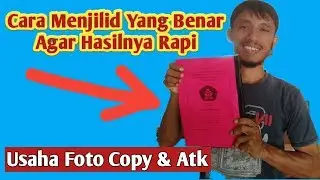 Cara Menjilid Agar Hasilnya Rapi Dan Bagus