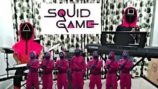 SQUID GAME - Drums and Keyboard cover