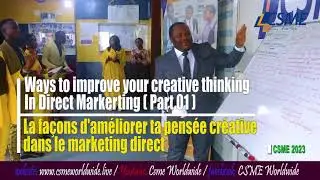 Ways to improve your creative Thinking in direct marketing