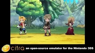 Citra 3DS Emulator - The Legend of Legacy Ingame! scaled resolution
