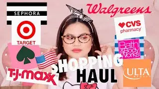 MAKEUP SHOPPING HAUL AND OTHERS FROM THE USA | missMINEchin