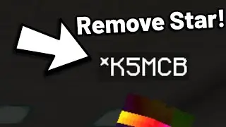 How To Remove Star From Username │ Minecraft