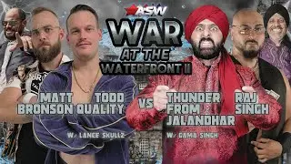 West Coast Heavies vs. The Thunder From Jalandhar & Raj Singh | 2024.09.07 | All Star Wrestling