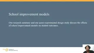 Understanding and applying the evidence base for school actions: Reassigning students