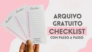 BLOCO DESTACÁVEL CHECKLIST - BRINDE PARA CLIENTES