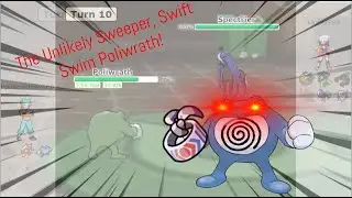 The Unlikely Sweeper, Swift Swim Poliwrath!