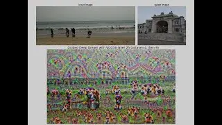 Guided Deep Dreaming | with control  images | gradient ascent | at layers of VGG16 | pytorch
