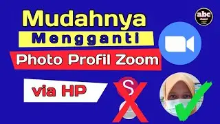 🔴Cara Memasang Foto di zoom Meeting pada HP✅