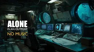Deep Sea Station [NO MUSIC] Dark Ambient Focus 4K