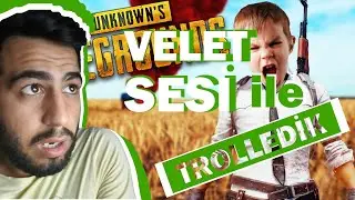 VELET SESİ İLE RASGELE TAKIMDA TROL YAPTIK  YOUTUBE KANALIM OLDUĞUNA İNANMADI 😄