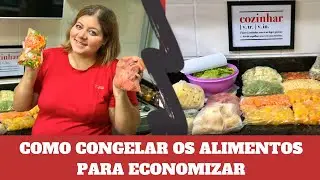 COMO CONGELAR LEGUMES / BRAQUEAMENTO PARA ECONOMIZAR E NÃO DESPERDIÇAR NADA!! Look do fogão